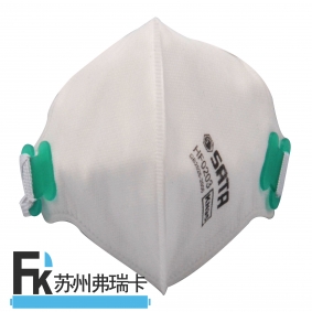 HF0203 產品名稱：蚌型折疊式防塵口罩