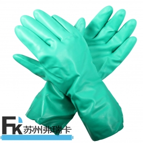 SF0402-7 產品名稱：丁腈植絨里防化手套