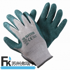 FS0301 產品名稱：乳膠手套(掌浸)9