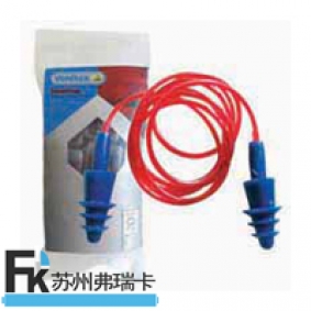 代爾塔 帶線硅膠可重復使用耳塞